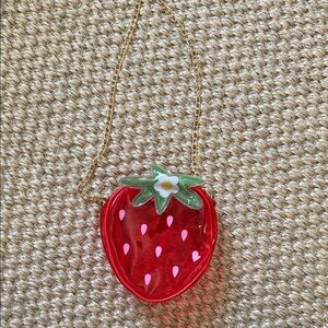 Girls Strawberry Purse